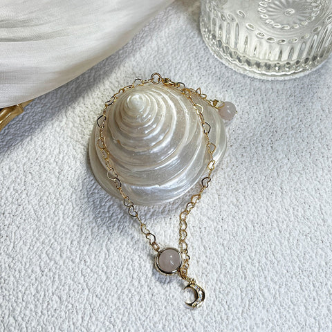 Cute Starwberry Quartz Bracelet