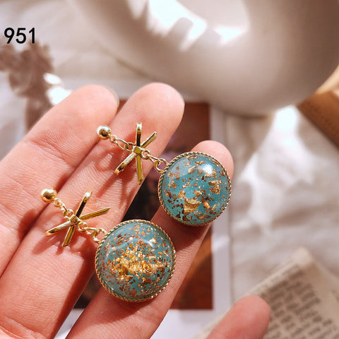 Elegant Round Earrings