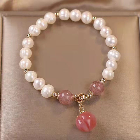 Cute Elegant Peach Bracelet