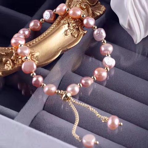 Pink Pearl Elegant Bracelet