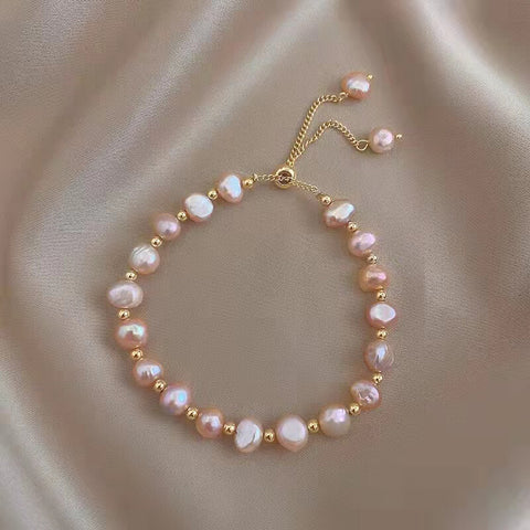 Pink Pearl Elegant Bracelet