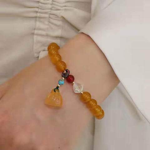 Yellow Agate Bracelet