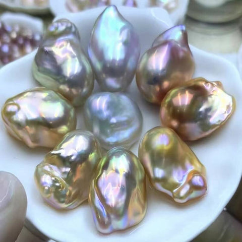 Live Baroque OYSTERS FRESH WATER Pearls