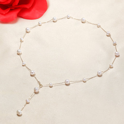 Real Freshwater Elegant  Necklace