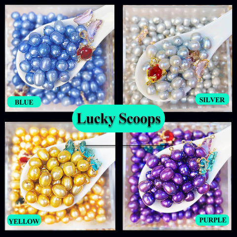 Black Friday Sale Freshwater Colorful Pearl Scoops or Above + Lucky Gift ( New Followers One Scoops BIG SALE Deals)